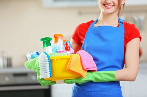 Professional move out cleaning in Tufnell Park kitchen