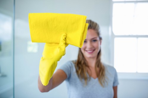 One off cleaning in a modern property after renovations