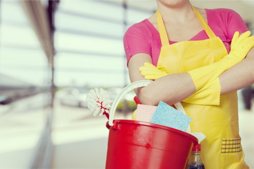 Deep one off cleaning tools and polished interior surfaces