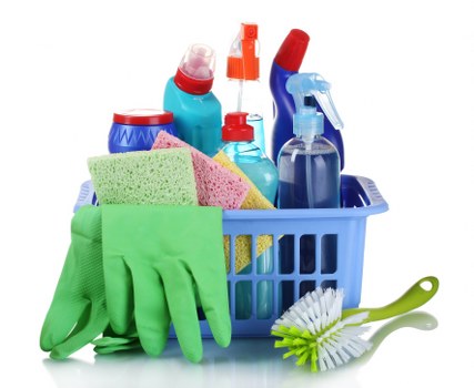 Scheduled cleaning checklist for a commercial property